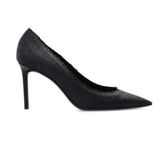 Saint Laurent Anja Woven Pointed Toe Pumps Black Sz 36 / US 6